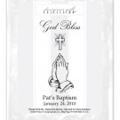 God Bless-Stripes-Gray-Praying Hands