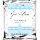 God Bless-Gingham-Blue