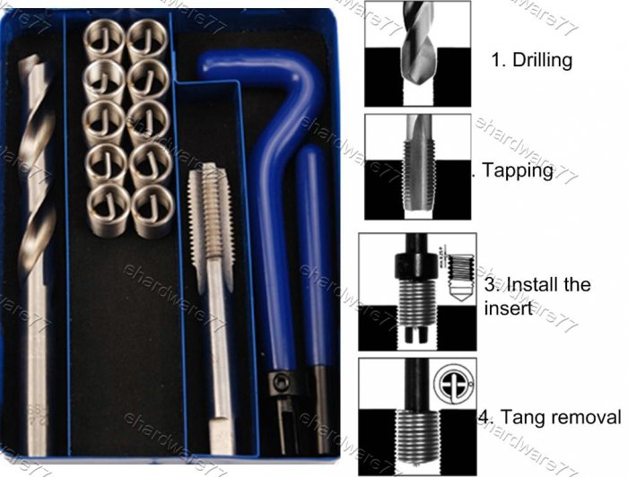 METRIC THREAD REPAIR KIT M6x1.0 (4781)