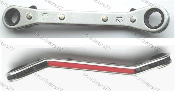 Reversible Double Box End Ratchet Wrench 19x21mm (78504)