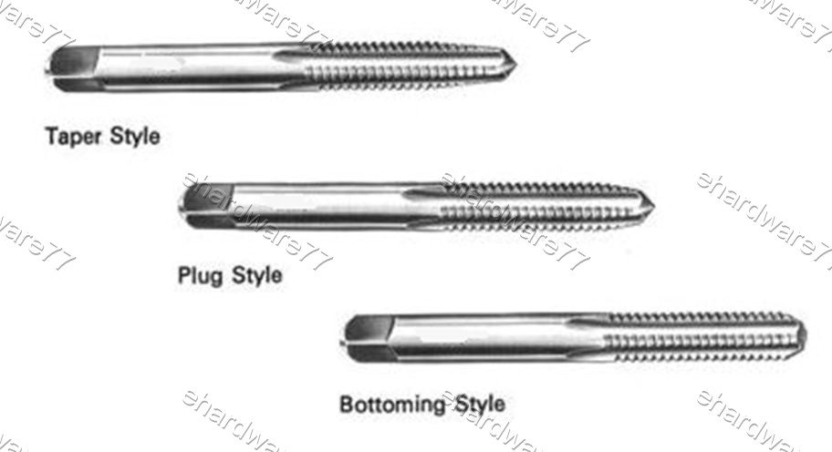 Hand Taps Set- 3/8"X16P (UNC)