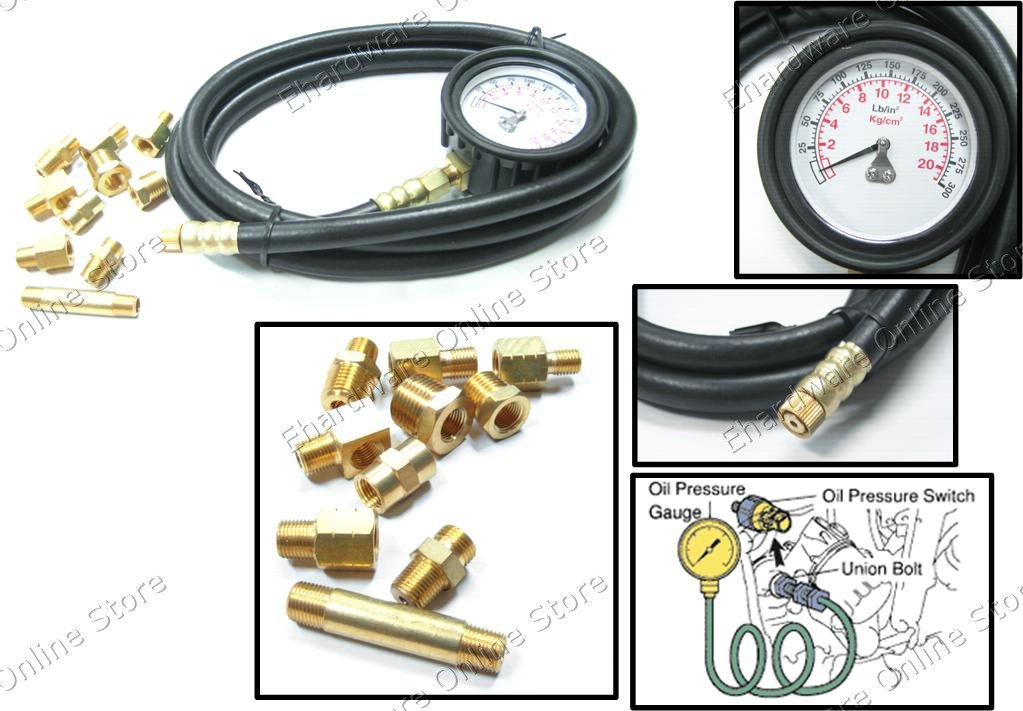ENGINE OIL PRESSURE TESTER KIT (1256)