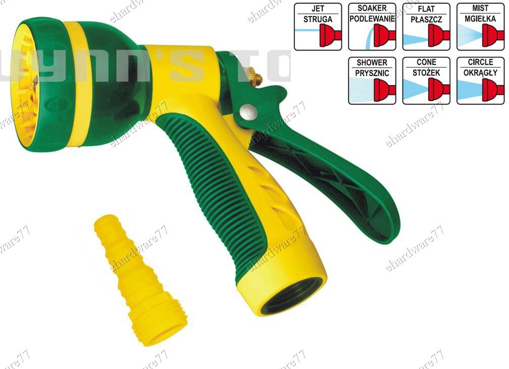 7 Spray Patterns Garden Spray Gun (W0632)