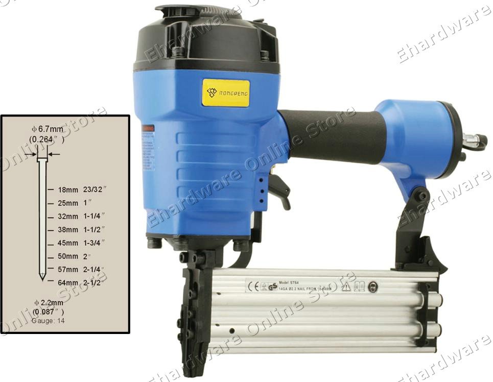 Concrete Air Nailer Gauge 14 (Dia.2.2mm) 1864mm (ST64B)