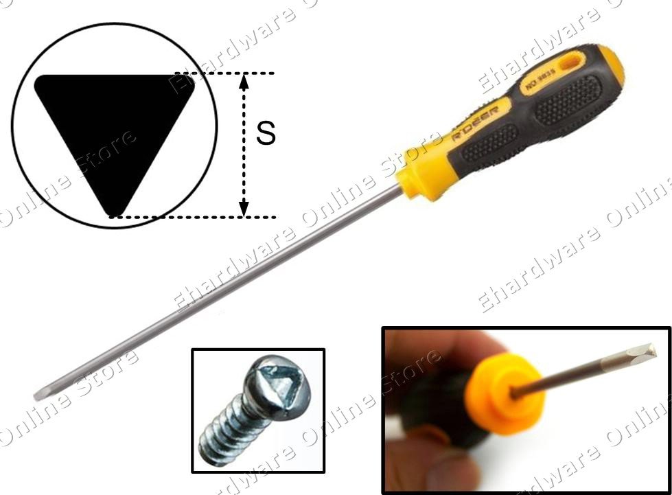 Triangle Tip Security Screwdriver TA23 (RD9835-TA23)