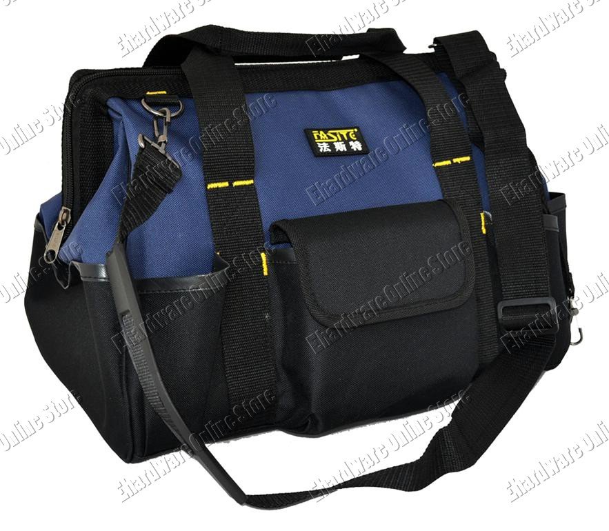 Multiple Pockets Shoulder Strap With Handle 16" Tool Bag 