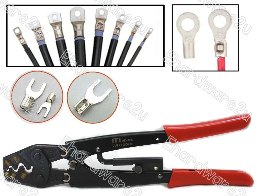Ratchet Crimping Tool For NonInsulated Terminal 1.2516mm (HD16L)