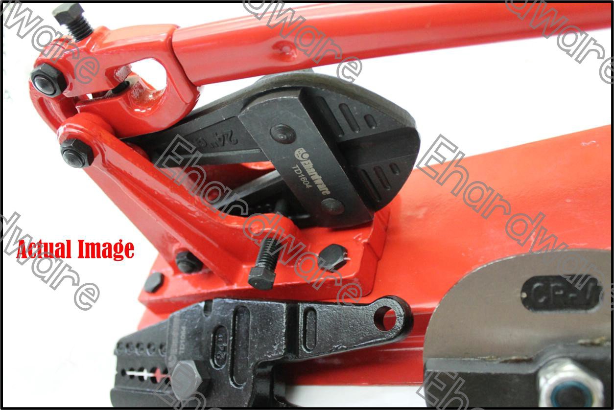 Combination 3In1 Bench Type Bolt Cutter, Wire Rope Cutter, Swaging