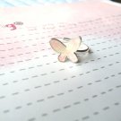 R325 Pink Butterfly Ring