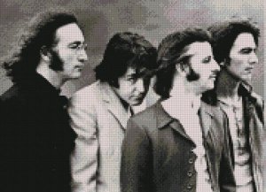 Counted Cross Stitch Pattern - THE BEATLES #1
