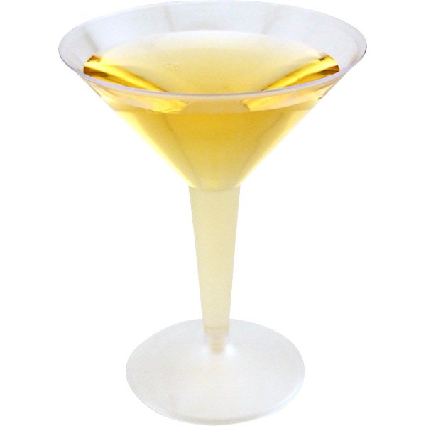 Disposable Plastic Martini Glasses 8 oz. (Pack of 10)