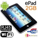 ePad 7" Touch MID Notebook Android USB Enthernet RJ45