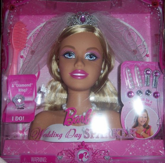 Barbie Wedding Day Styling Head Bride
