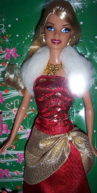 2012 holiday barbie doll