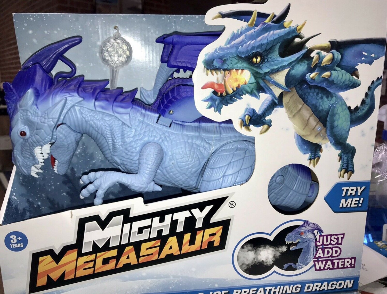 mighty megasaur ice breathing dragon