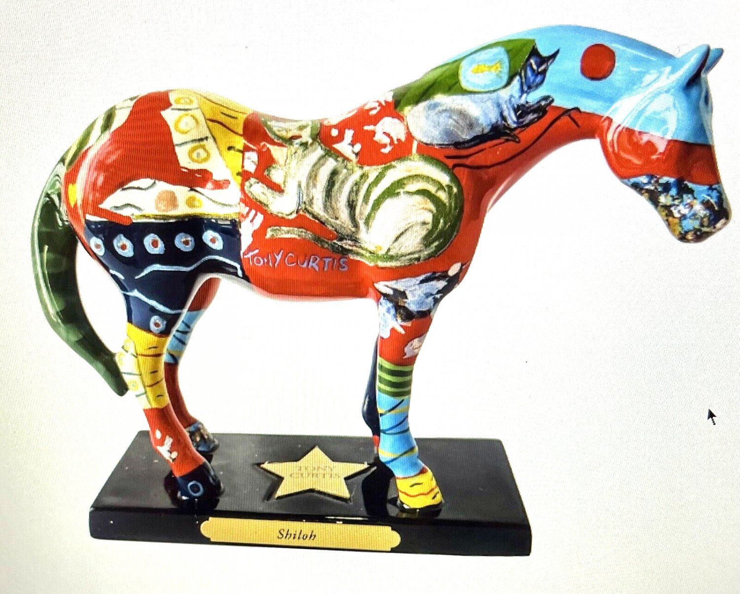 Trail of Painted Ponies Celebrity Collections Tony Curtis