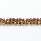 Garnet Bracelets double line