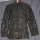 BRAND NEW Black Jimmy Leather Jacket (M) F701