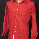 BRAND NEW Geoffrey Beene Cranberry L/S Shirt 16 32/33 #1239