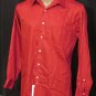 BRAND NEW Geoffrey Beene Cranberry L/S Shirt 16 32/33 #1239