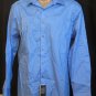 BRAND NEW Geoffrey Beene Blue L/S Shirt 17.5 34/35 #1243