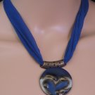 BRAND NEW Blue Glass Athenas Necklace #0573