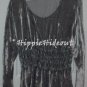Medieval Maiden Velvet Puff Sleeve Top Blouse 2X XXL