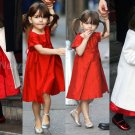 Jacadi Need for U.S. winter dress maiden's red dress