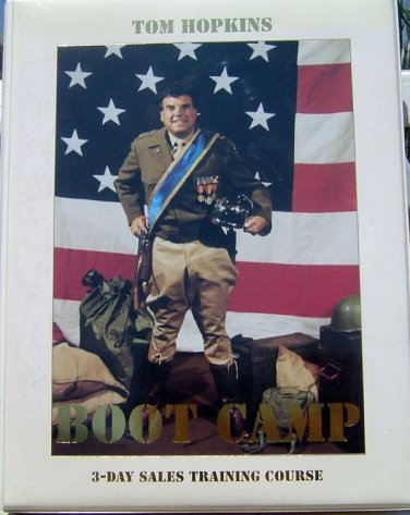 TOM HOPKINS BOOT CAMP 3-DAY SALES MASTERY SEMINAR  ORIG $225 - OUT OF PRINT RARE