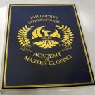 TOM HOPKINS - ACADEMY OF MASTER CLOSING SALES - 8 CDs + 12 TAPES - MSRP $225.00