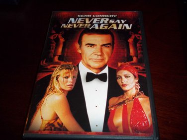 JAMES BOND 007 - Never Say Never Again DVD WIDESCREEN OUT OF PRINT LIKE NEW RARE