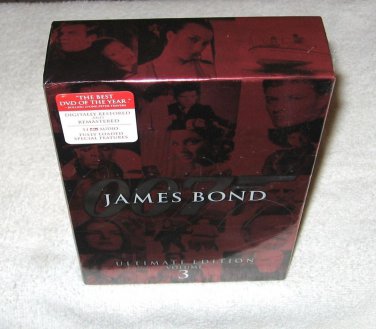 James Bond ULTIMATE Edition - VOLUME 3 - 10-Disc Set - BRAND NEW and SEALED!