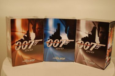 JAMES BOND 50 COLLECTION 007 (20 DVDs ) SPECIAL EDITION - VOLUMES 1, 2, 3  RARE
