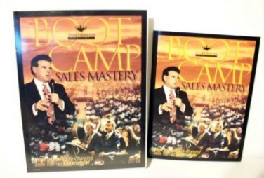 TOM HOPKINS - BOOT CAMP SALES MASTERY SEMINAR (10 Tapes) SUPER RARE TRAINING OOP