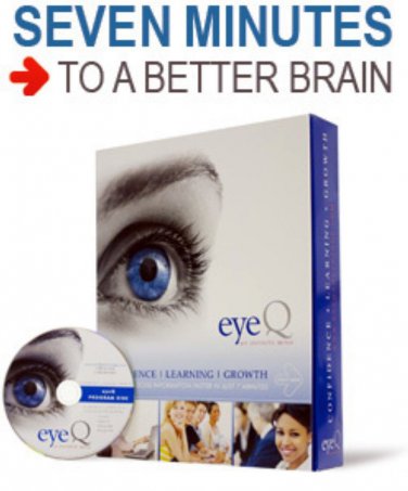 EYEQ Infinite Mind SPEED READING BRAIN ENHANCEMENT EYE Q NEW EDITION $249  WIN 7