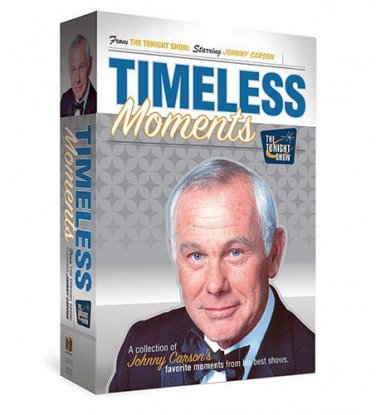 TIMELESS MOMENTS FROM THE TONIGHT SHOW - JOHNNY CARSON - 6 DVDS - NEW SEALED OOP