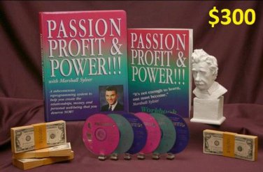 PASSION, PROFIT & POWER - MSRP $220 MARSHALL SYLVER HYPNOSIS NLP SALES TRAINING