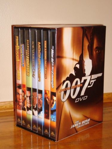 JAMES BOND SPECIAL EDITION - 7 DVD Gift Set - VOL 2 - RARE & OUT OF PRINT - NICE