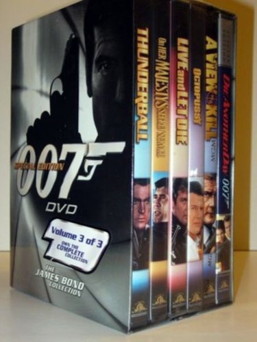 James Bond Collection - Special Edition - 6 DVD - VOL. 3 - BRAND NEW and SEALED