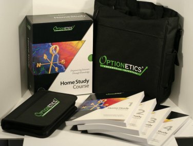 OPTIONETICS OPTIONS COURSE 4 STOCK TRADING STUDY BOOKS+14 CDS+6 DVDS MSRP $4,550
