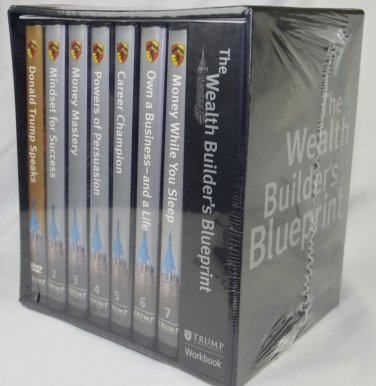 The Wealth Builder's Blueprint $ Donald J. Trump University $ BRAND NEW SEALED $