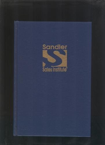 David H Sandler 7 STEP FORMULA FOR SALES SUCCESS MANUAL Presidents Club Training