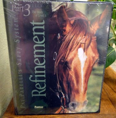 Pat Parelli's Savvy System Part 3 Refinement - Dual Format VHS+DVD - NEW Sealed