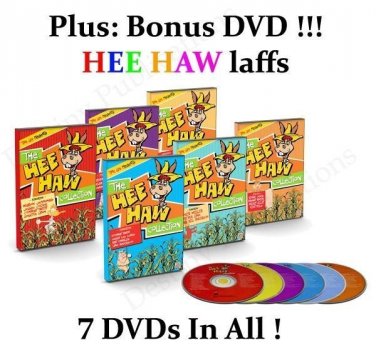 Hee Haw 7 DVD Collection Endless Laughs - Buck Owens, Roy Clark - NEW & SEALED