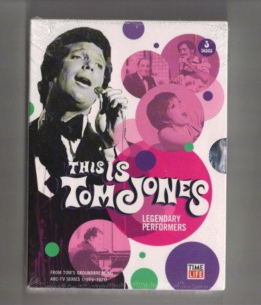 This is Tom Jones (3 DVD) HOT Legendary TV SHOW Performances VOL 2 - SEALED NEW