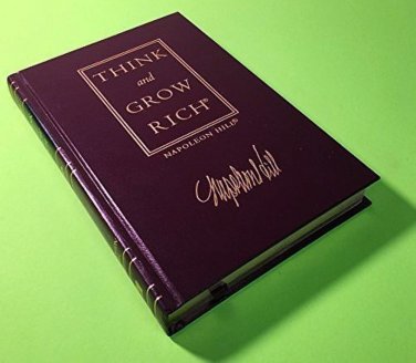 Napoleon Hill - Think and Grow Rich - Leather Bound Wealth and Success Classic