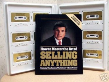 Tom Hopkins - How To Master The Art of Selling Anything - 12 Audio Tapes - $195