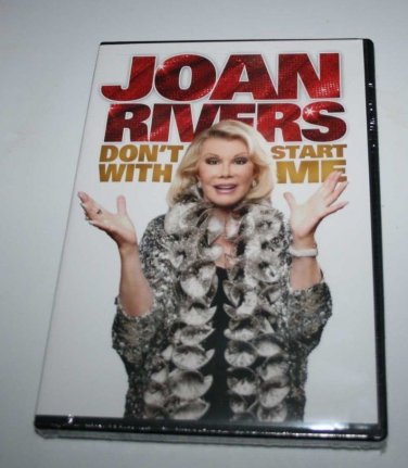 JOAN RIVERS - DON'T START WITH ME - BRAND NEW DVD - A COLLECTOR'S ITEM FOR SURE