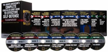 7 DVD Armed American's Complete Concealed Carry Guide To Effective Self-Defense