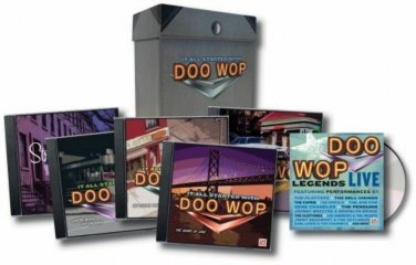 It All Started With Doo Wop  9 CD + 1 DVD BOX SET 167 PERFORMACES - PBS LIKE NEW